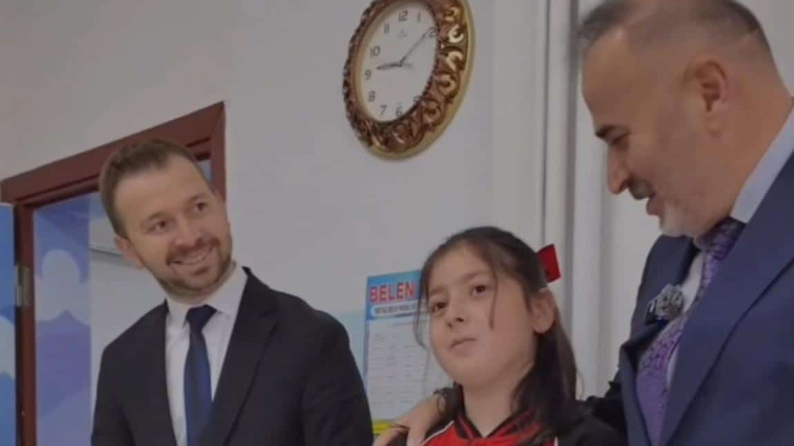 BELEDİYE BAŞKANIMIZ SAYIN YUSUF YALÇUVA 4/C SINIFIMIZI ZİYARET ETTİ